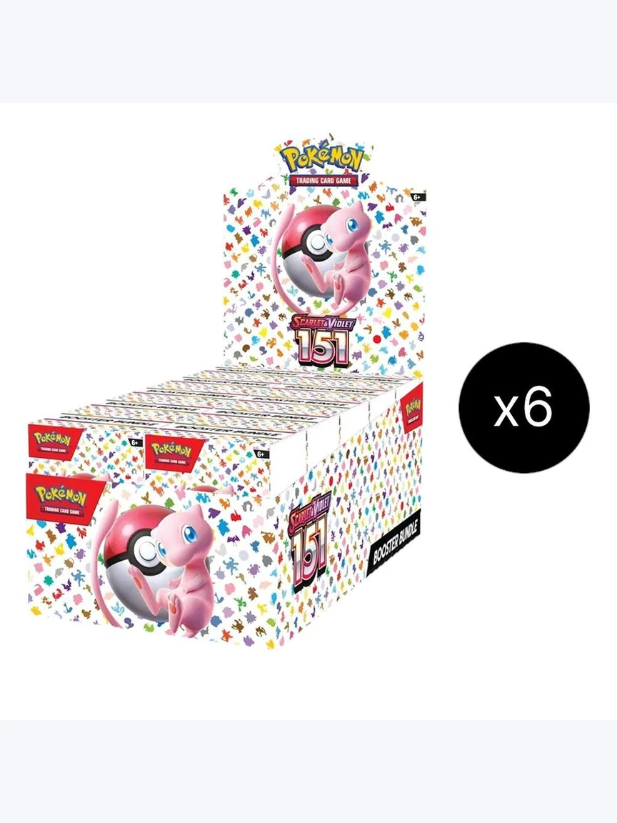 151 Booster Bundle Display Case
